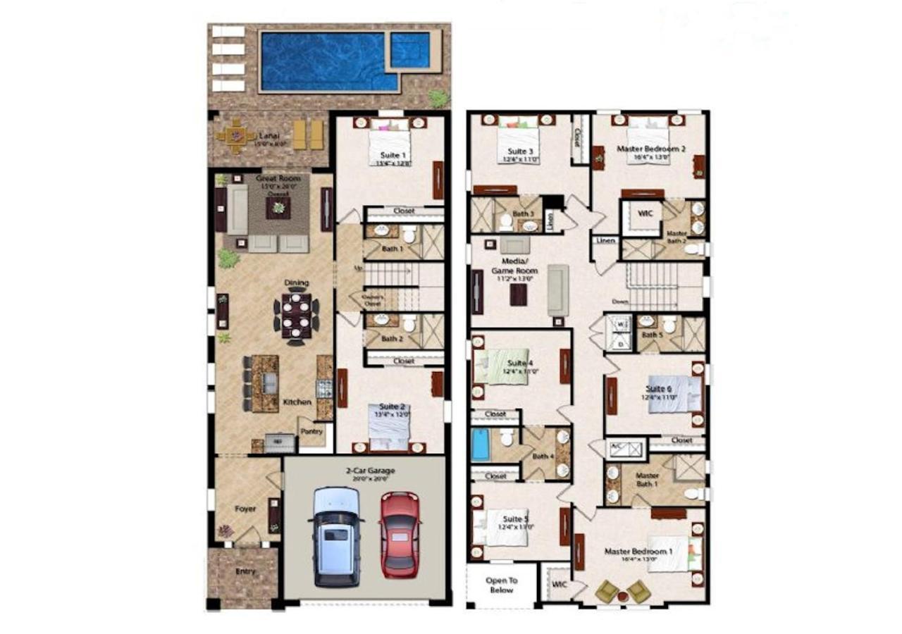 7541-Luxury Villa By Disney Pool Hot Tub Orlando Luaran gambar